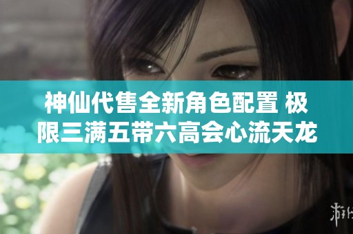 神仙代售全新角色配置 极限三满五带六高会心流天龙四修简介