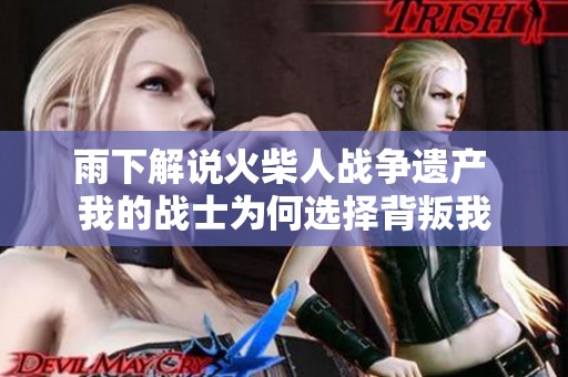 雨下解说火柴人战争遗产 我的战士为何选择背叛我