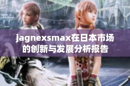 jagnexsmax在日本市场的创新与发展分析报告