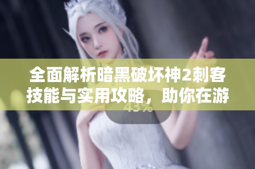 全面解析暗黑破坏神2刺客技能与实用攻略，助你在游戏中轻松获胜