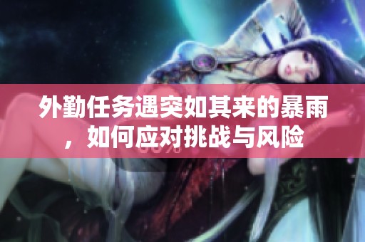 外勤任务遇突如其来的暴雨，如何应对挑战与风险