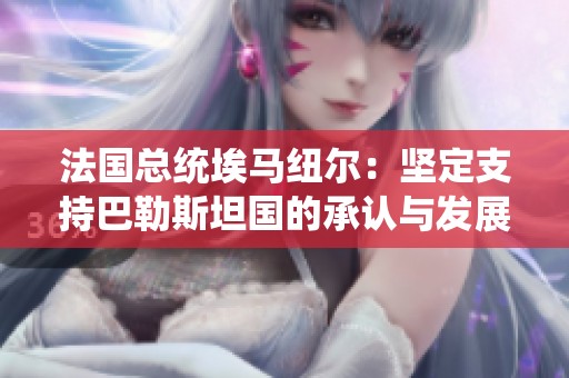 法国总统埃马纽尔：坚定支持巴勒斯坦国的承认与发展