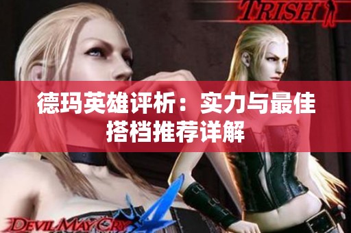 德玛英雄评析：实力与最佳搭档推荐详解