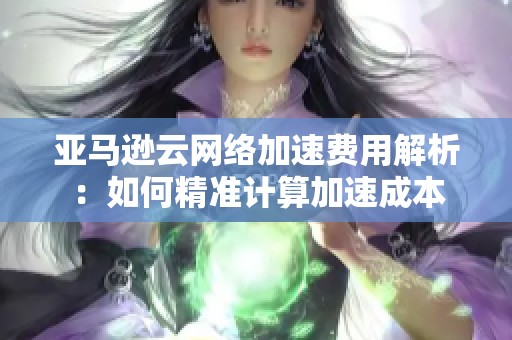 亚马逊云网络加速费用解析：如何精准计算加速成本