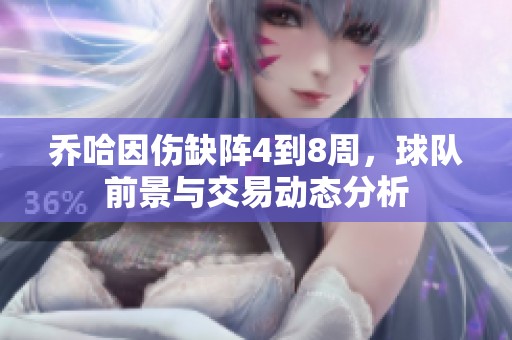 乔哈因伤缺阵4到8周，球队前景与交易动态分析
