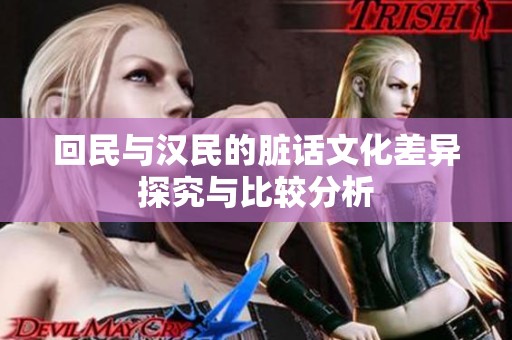 回民与汉民的脏话文化差异探究与比较分析