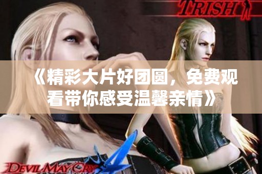 《精彩大片好团圆，免费观看带你感受温馨亲情》