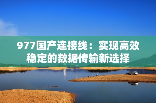 977国产连接线：实现高效稳定的数据传输新选择