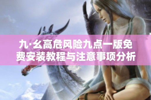 九·幺高危风险九点一版免费安装教程与注意事项分析