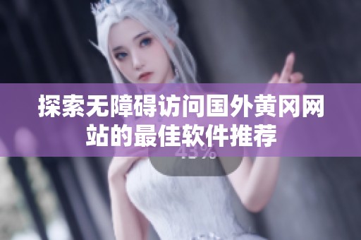 探索无障碍访问国外黄冈网站的最佳软件推荐