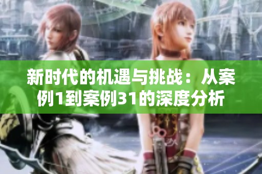 新时代的机遇与挑战：从案例1到案例31的深度分析