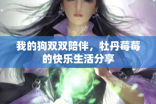 我的狗双双陪伴，牡丹莓莓的快乐生活分享