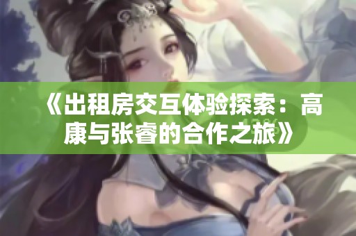 《出租房交互体验探索：高康与张睿的合作之旅》