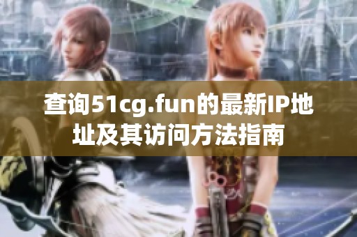 查询51cg.fun的最新IP地址及其访问方法指南