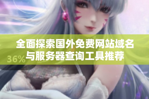 全面探索国外免费网站域名与服务器查询工具推荐