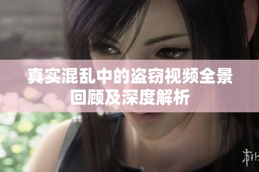 真实混乱中的盗窃视频全景回顾及深度解析