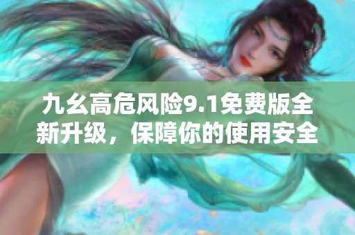 九幺高危风险9.1免费版全新升级，保障你的使用安全