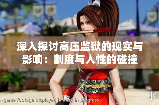 深入探讨高压监狱的现实与影响：制度与人性的碰撞