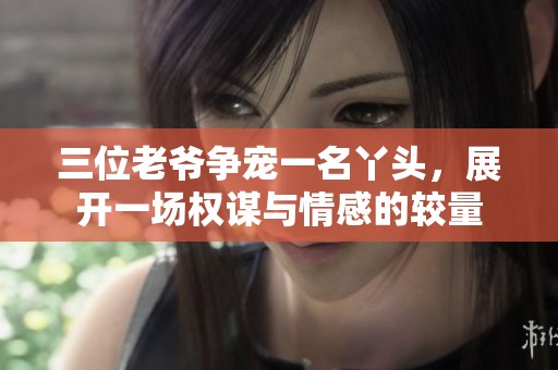 三位老爷争宠一名丫头，展开一场权谋与情感的较量
