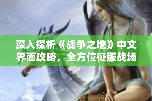深入探析《战争之地》中文界面攻略，全方位征服战场之旅技巧分享