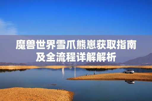 魔兽世界雪爪熊崽获取指南及全流程详解解析