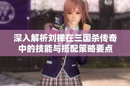 深入解析刘禅在三国杀传奇中的技能与搭配策略要点