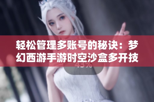 轻松管理多账号的秘诀：梦幻西游手游时空沙盒多开技巧详解