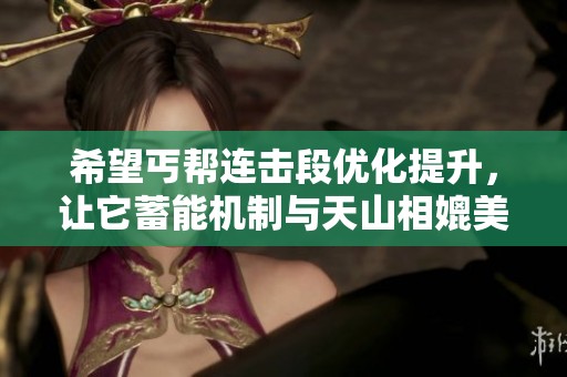 希望丐帮连击段优化提升，让它蓄能机制与天山相媲美