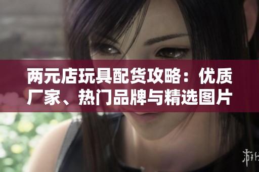两元店玩具配货攻略：优质厂家、热门品牌与精选图片分享