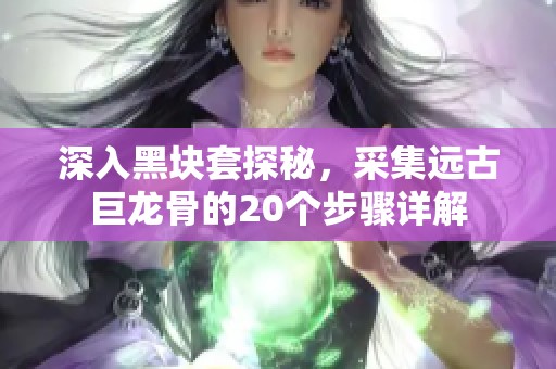 深入黑块套探秘，采集远古巨龙骨的20个步骤详解